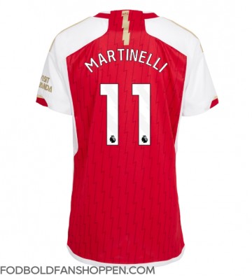 Arsenal Gabriel Martinelli #11 Hjemmebanetrøje Dame 2023-24 Kortærmet